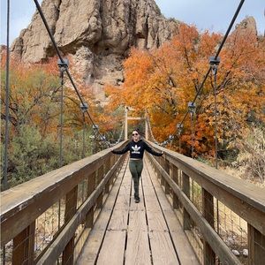 Black Adidas cropped hoodie